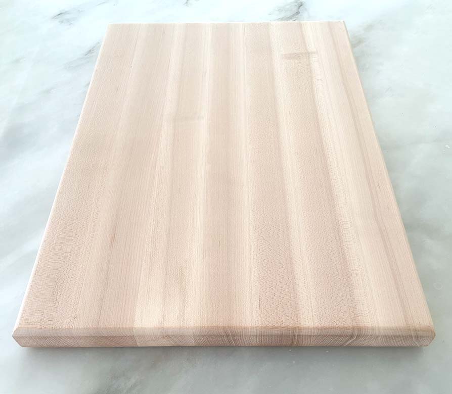 Labelll Canadian Maple Butcher Block Cutting Board With Rubber