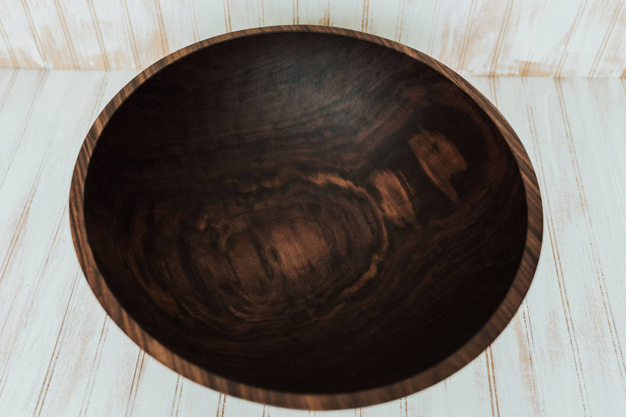 20" Walnut Salad Bowl