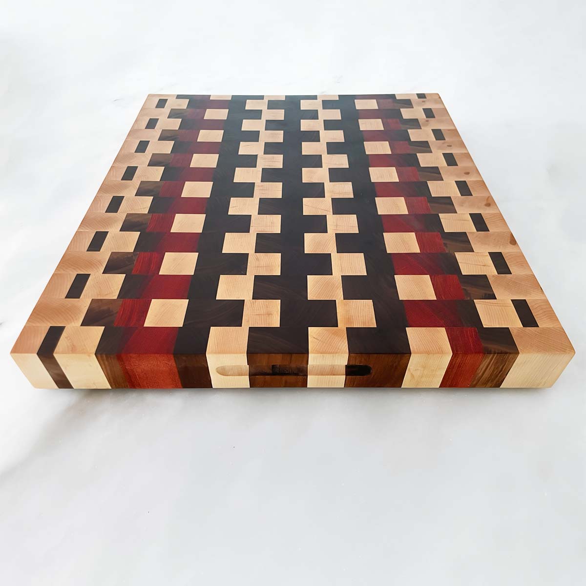 Walnut and Maple Endgrain Cutting popular Board