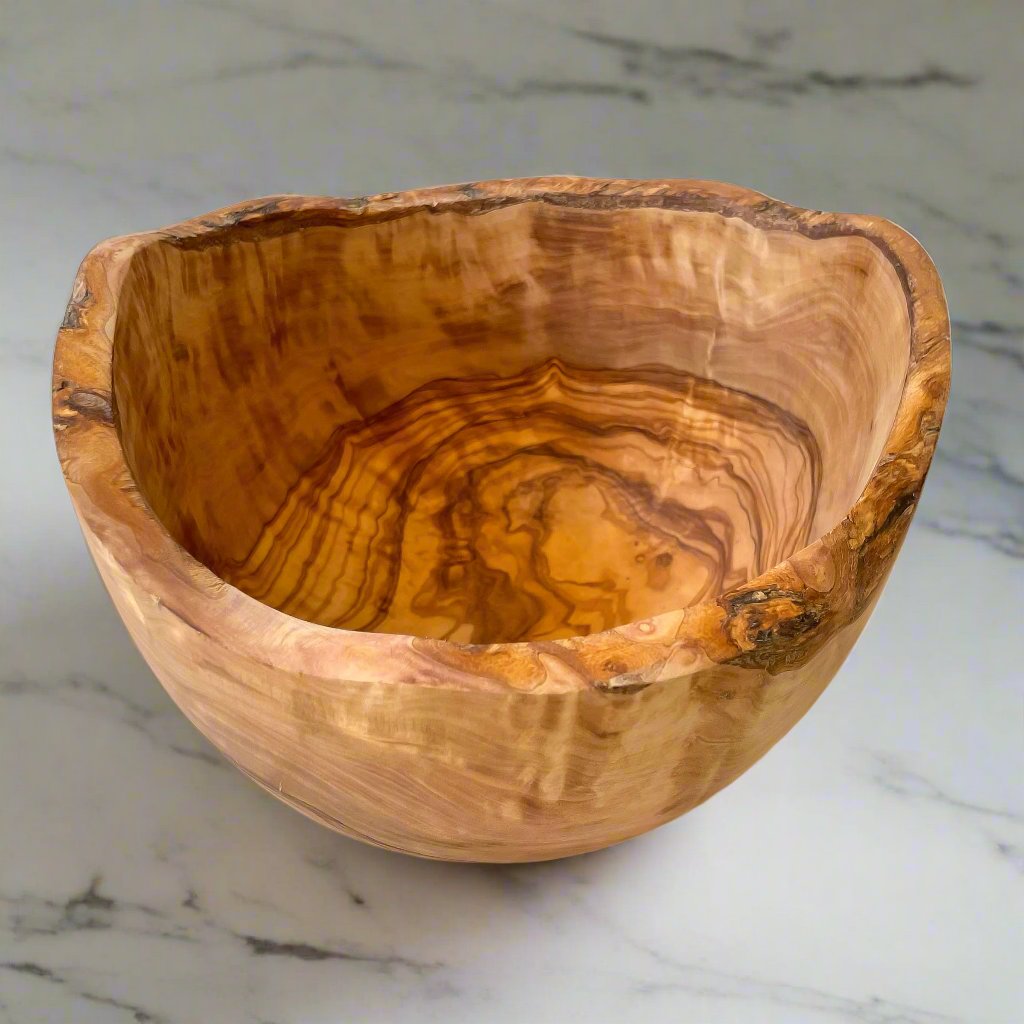 10" Olive Wood Salad Bowl