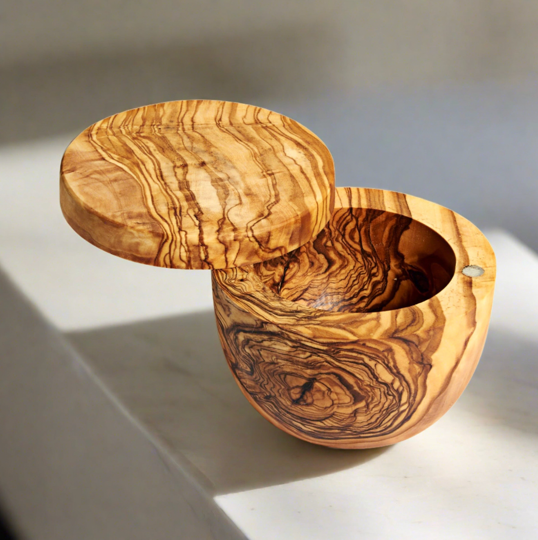 Olive Wood Salt Cellar