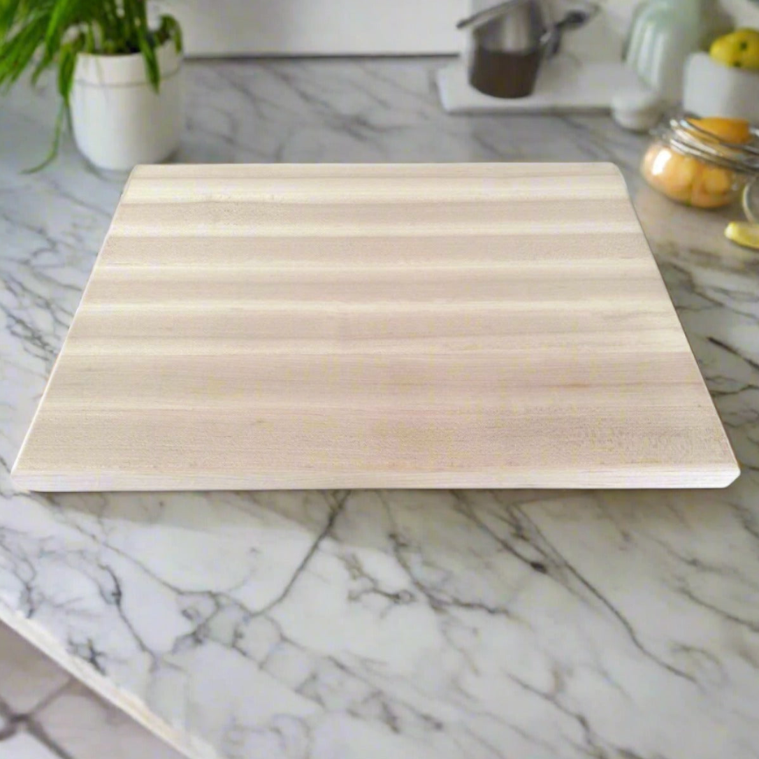 Maple Edge Grain Cutting Board "The Dupont XL" 18"L x 12"W x 1.25"H