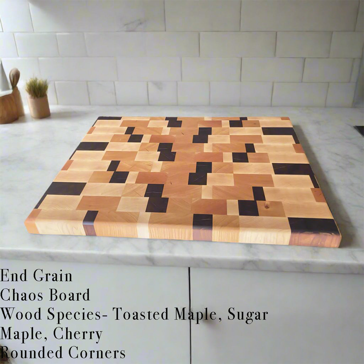 Custom, Made-To-Order Ash Butcher Block. Design Your Own 2024 Endgrain Board!