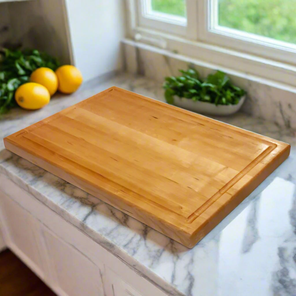 Cherry Cutting Board "The Danforth XL" 18"L x 12"W x 1.25"H