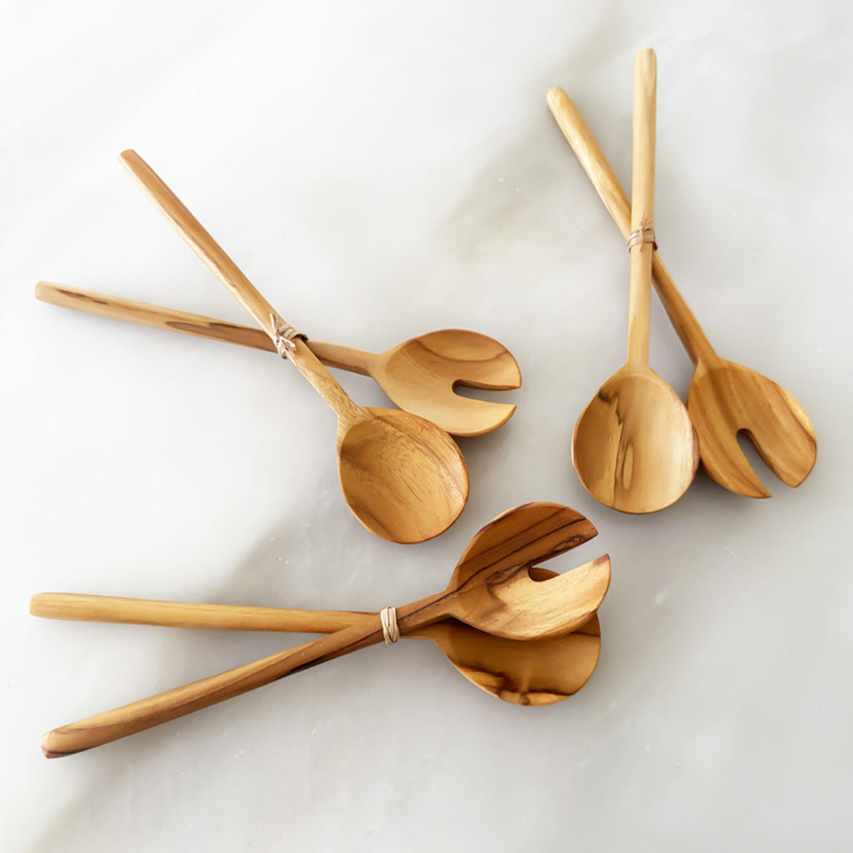 Teak Salad Servers