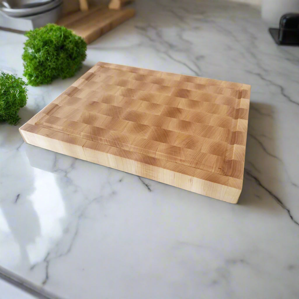 Maple End Grain Cutting Board "The Belmont"