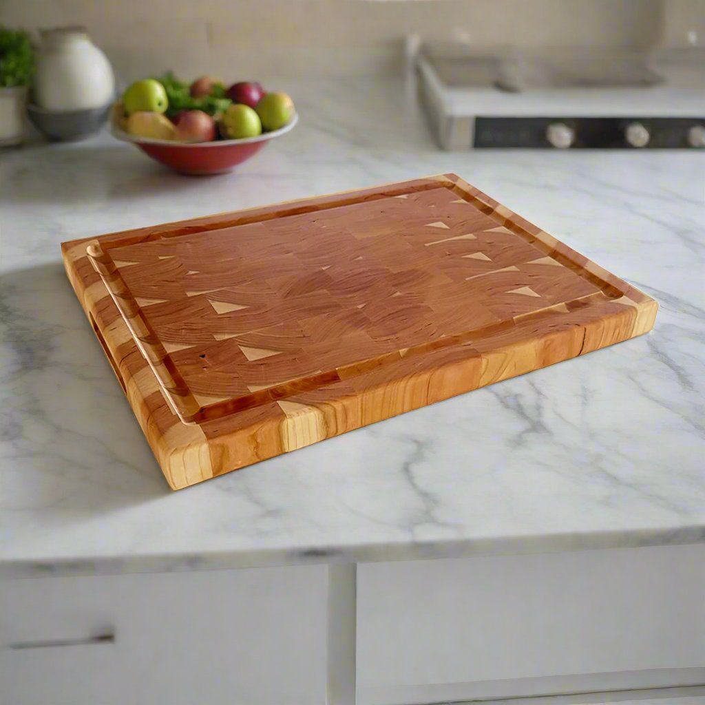 Cherry End Grain Cutting Board "The Lawton"